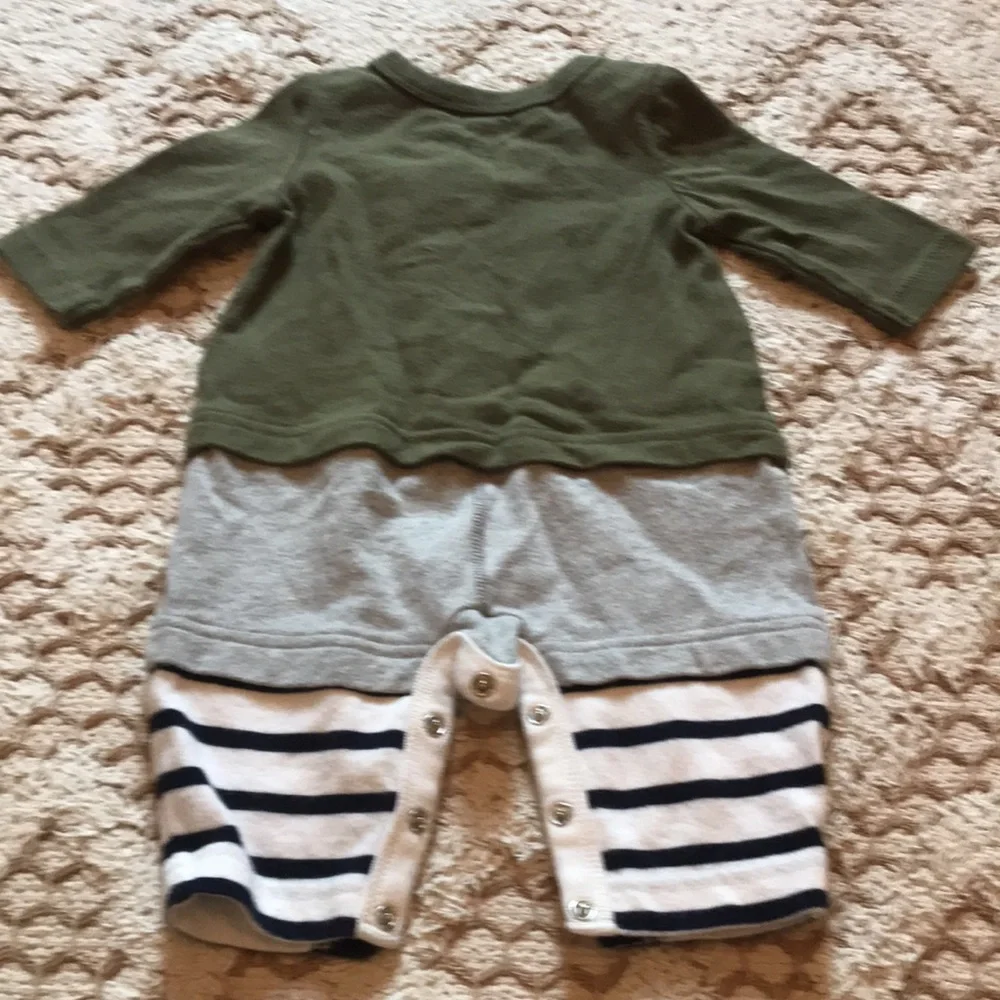 Baby gap pirate‎ one piece 0-3 layered look